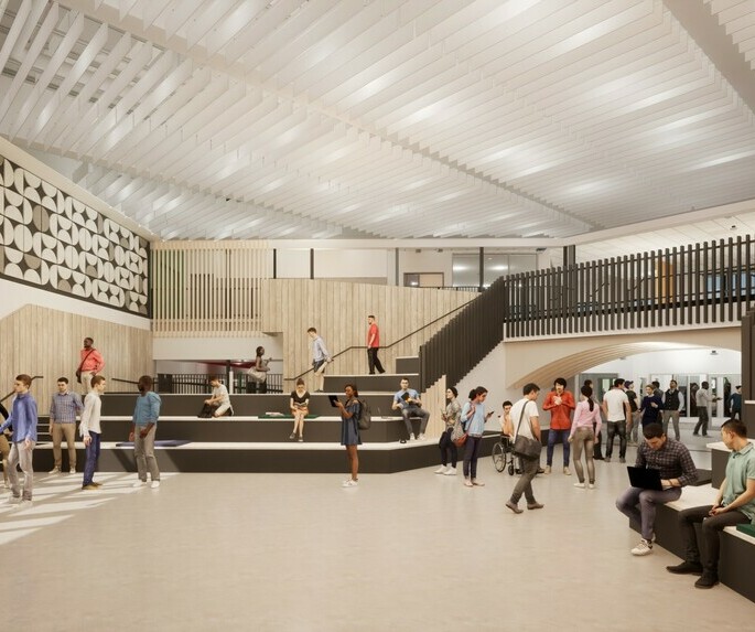 rendering of learning commons